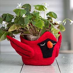 Cardinal Planter