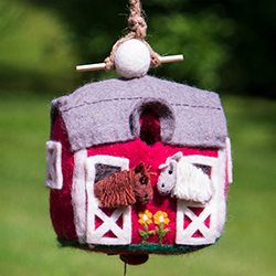 Country Stable Birdhouse